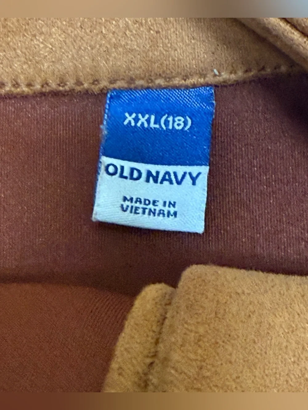 Old navy girls Brown Button-Front A-Line Skirt size XXL (18)